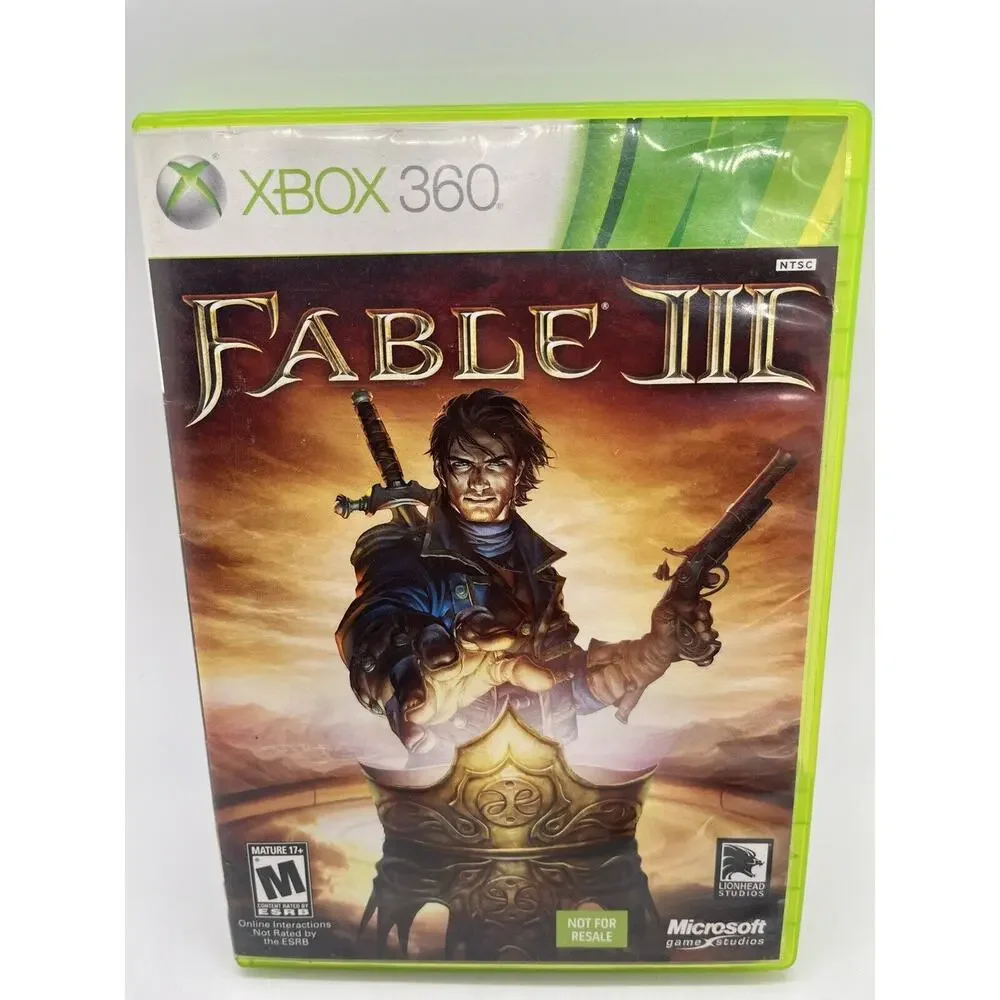 Fable III 3 Xbox 360 - Complete CIB - Tested